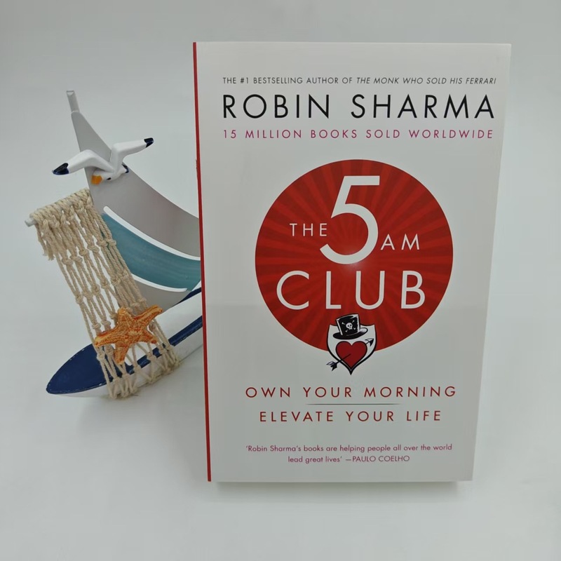 跨境爆款ROBINSHARMATHE5AMCLUB五点钟俱乐部掌控你的早晨提生活|undefined