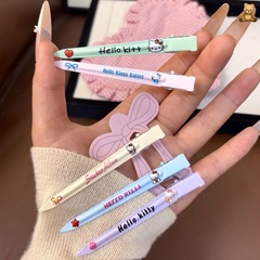 甘くてかわいい KT 猫アヒルのくちばしヘアピン金属位置決めクリップ額サイドクリップメイクアップ洗顔シームレスクリップヘアピン
