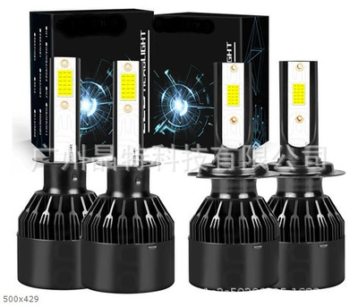 headlight suit combination headlight | Ön faralar - c6-black-4-pack-h1h7