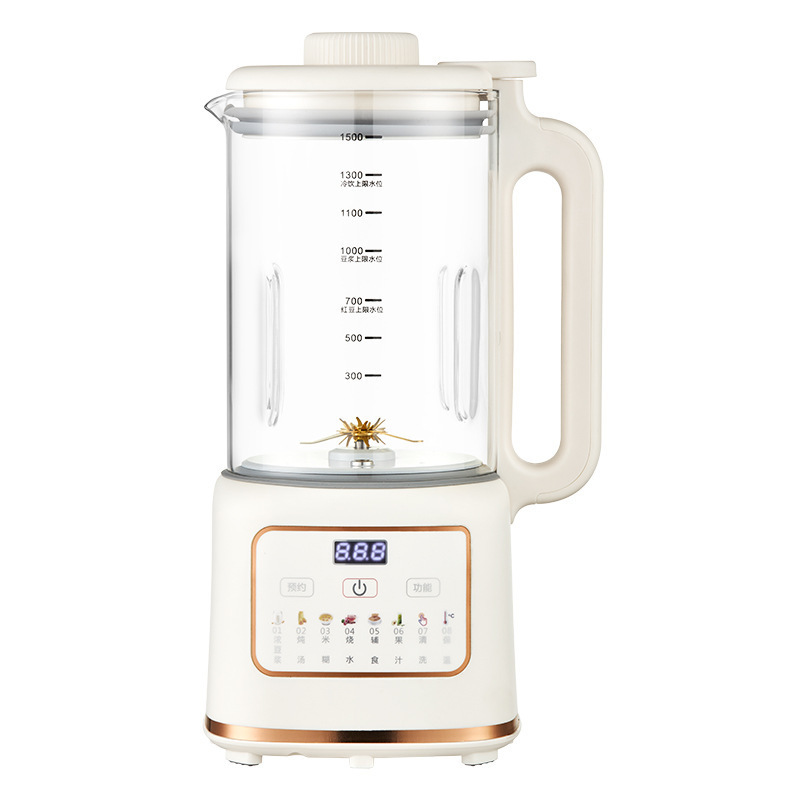 新型チタンメッキ破壁機WIFER家庭用豆乳機1.8l破壁豆乳機無泡無濾過抗菌|undefined
