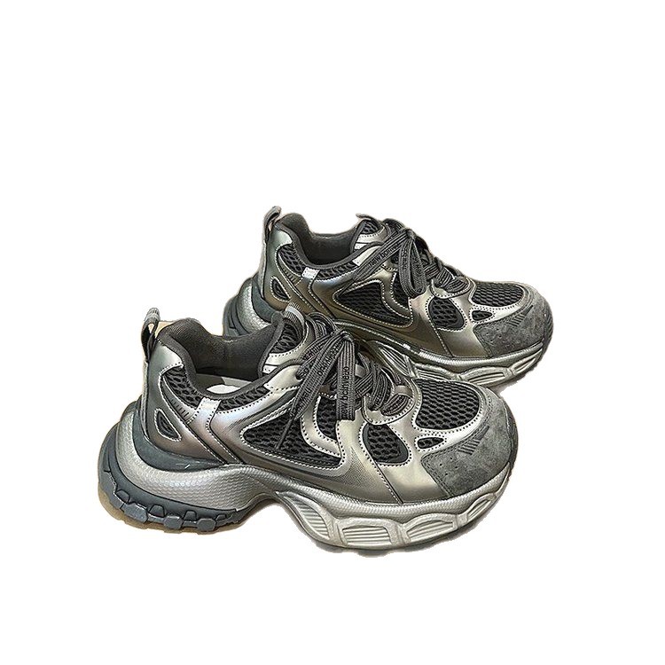 Zhao LuSi con la misma base gruesa de moda zapatos de papá verdadero para mujeres 2026 otoño zapatos casuales universales zapatos deportivos monstruos