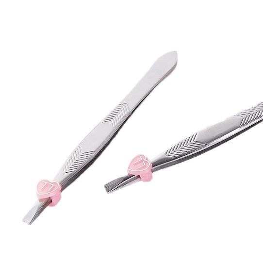 Nuevo conjunto de aguja de acné de cejas de acero inoxidable, aguja de acné de acné de doble uso de cejas de acero inoxidable