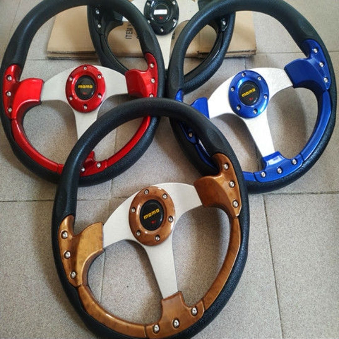 13 pulgadas de automóviles de modificación de automóviles CoolPie Steering Wheel Racing Blade semicircular 14 pulgadas Beidou Otto