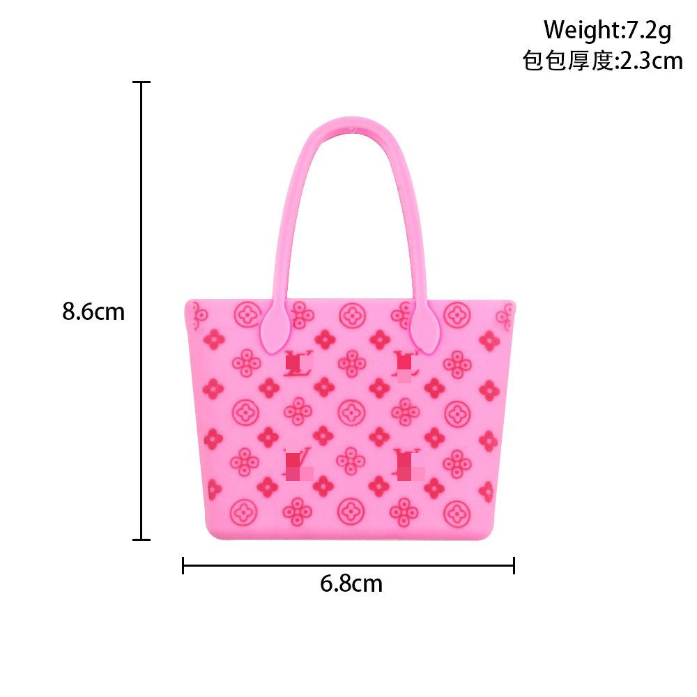 Dollhouse mini muñeca casa pequeña bolsa BJD bolsa de estilo de marca 6 centavos bolsa de muñeca 30 cm accesorios de muñeca