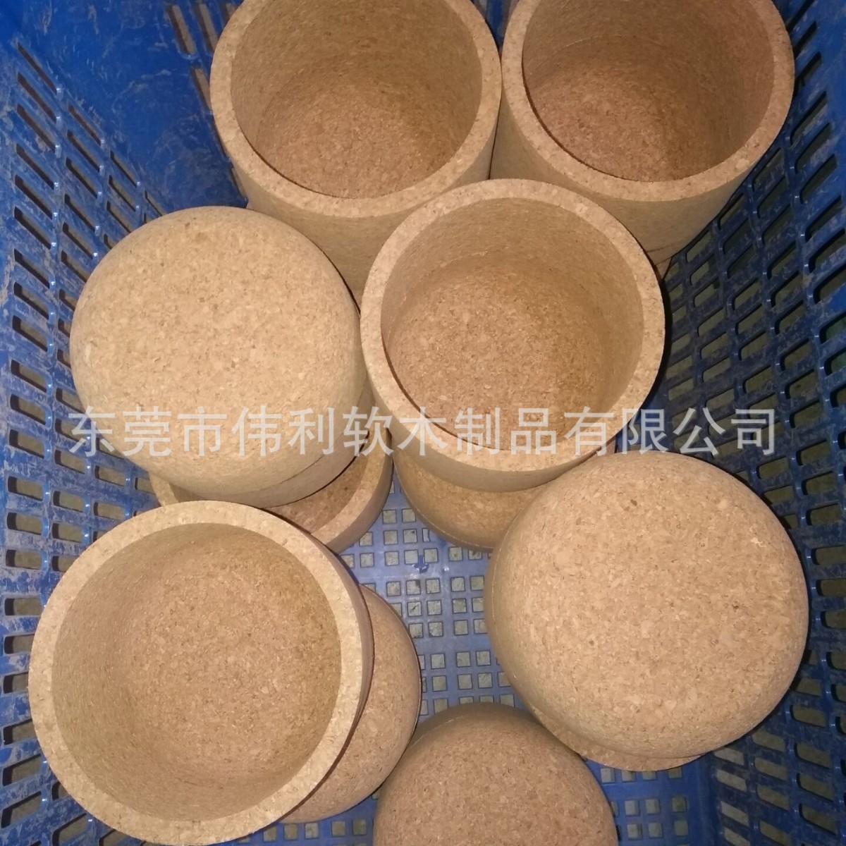 源头厂家软木花盆 防水软木花盆，多肉花盆 儿童专用花盆