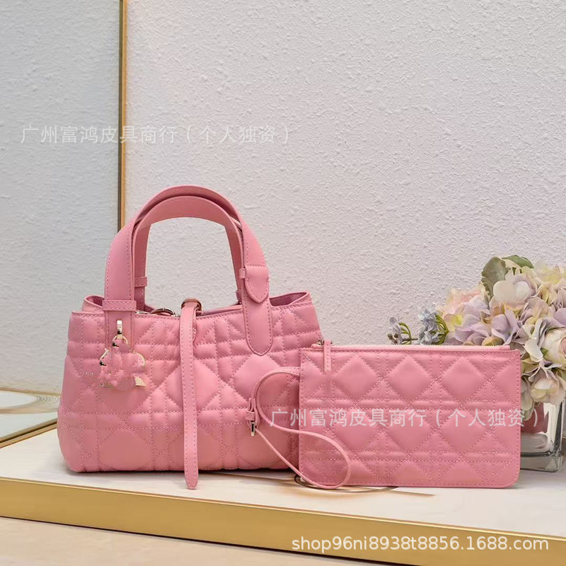 国境を越えた供給 D's 高品質 Toujours インディジナスバッグ ダイヤモンドレザー レディースバッグ ポータブル脇の下バッグ 牛革|undefined