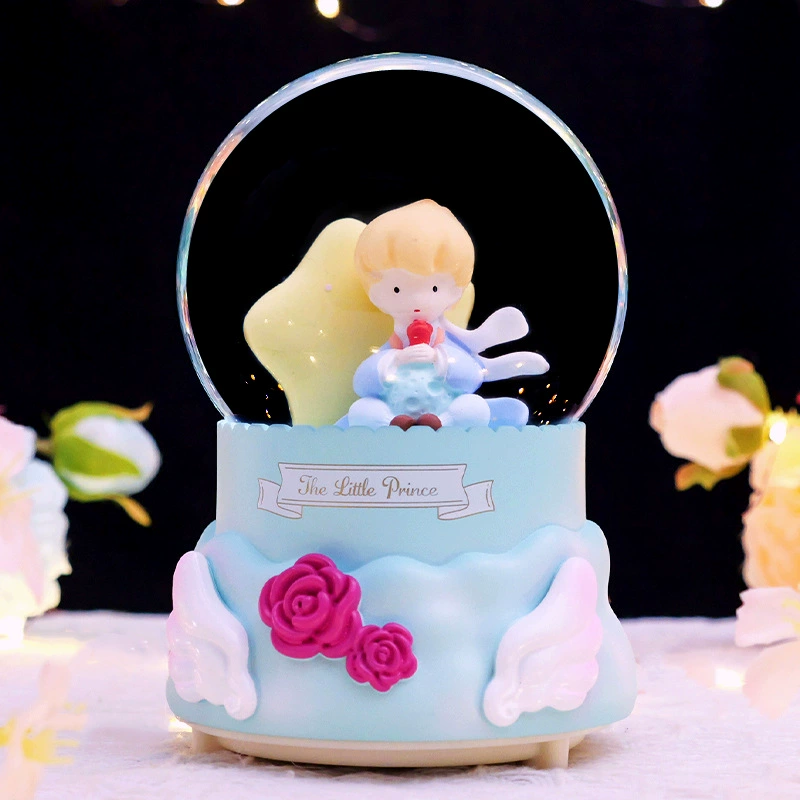 Starry sky, music box, rotating night light, new collection
