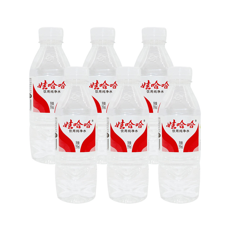 娃哈哈饮用水 350ml*6瓶 饮用水 家庭商务会议用水|undefined