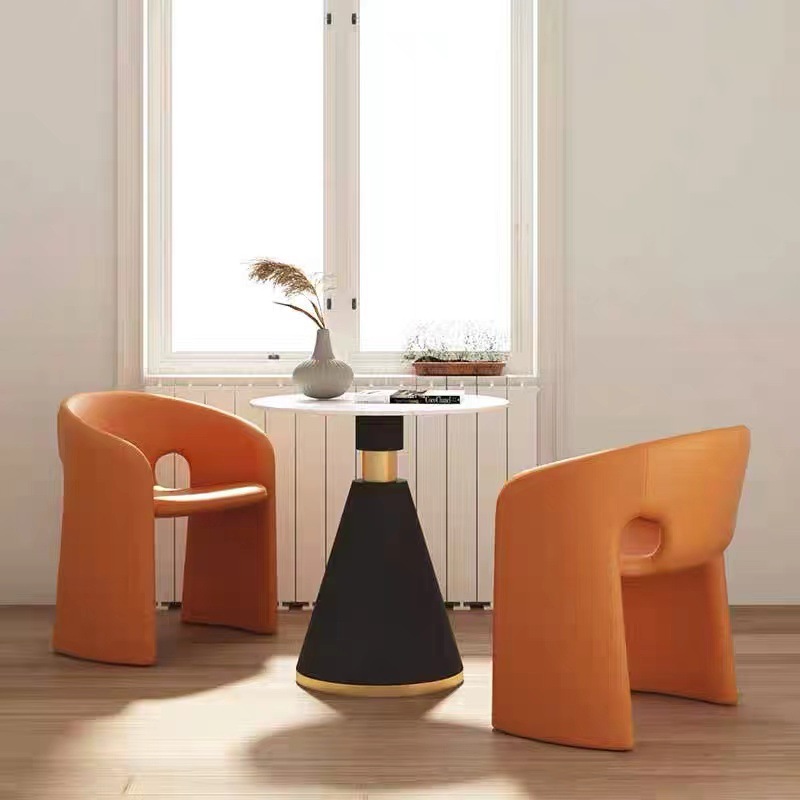 회의 및 협상 테이블과 의자 조합 현대 간단한 판매 사무실 리셉션 1 테이블 및 4 개의 의자 카페 레저 마스크 의자