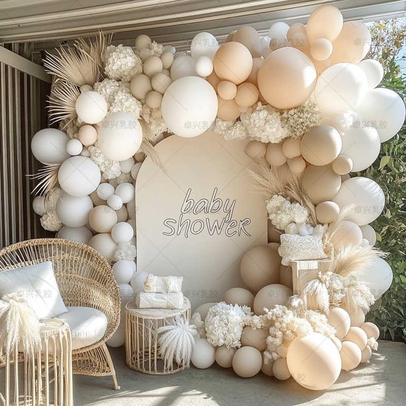 ボヘミアンバルーンセット結婚式告白アーチバルーンセットベビーシャワー婚約パーティー装飾バルーン|undefined
