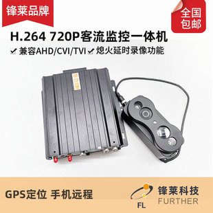 Car Hard Disk Video Recorder 16-Channel 4g Car Video Recorder Dvr Car Remote Monitoring Host