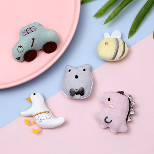 Cute cartoon little duck bee doll accessories car little dinosaur bag clothing ornaments Doll Doll wholesale