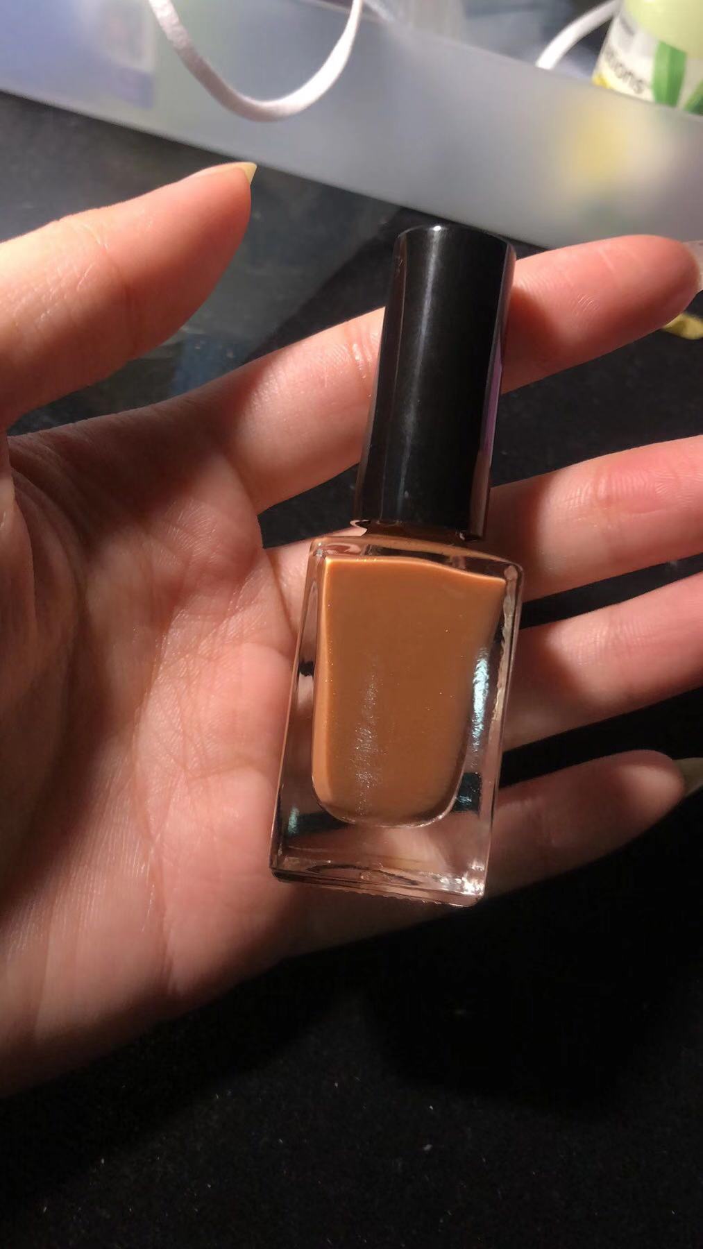 Botellas Vidrio para Esmalte 5–15 ml — Con Brocha (Transparente)