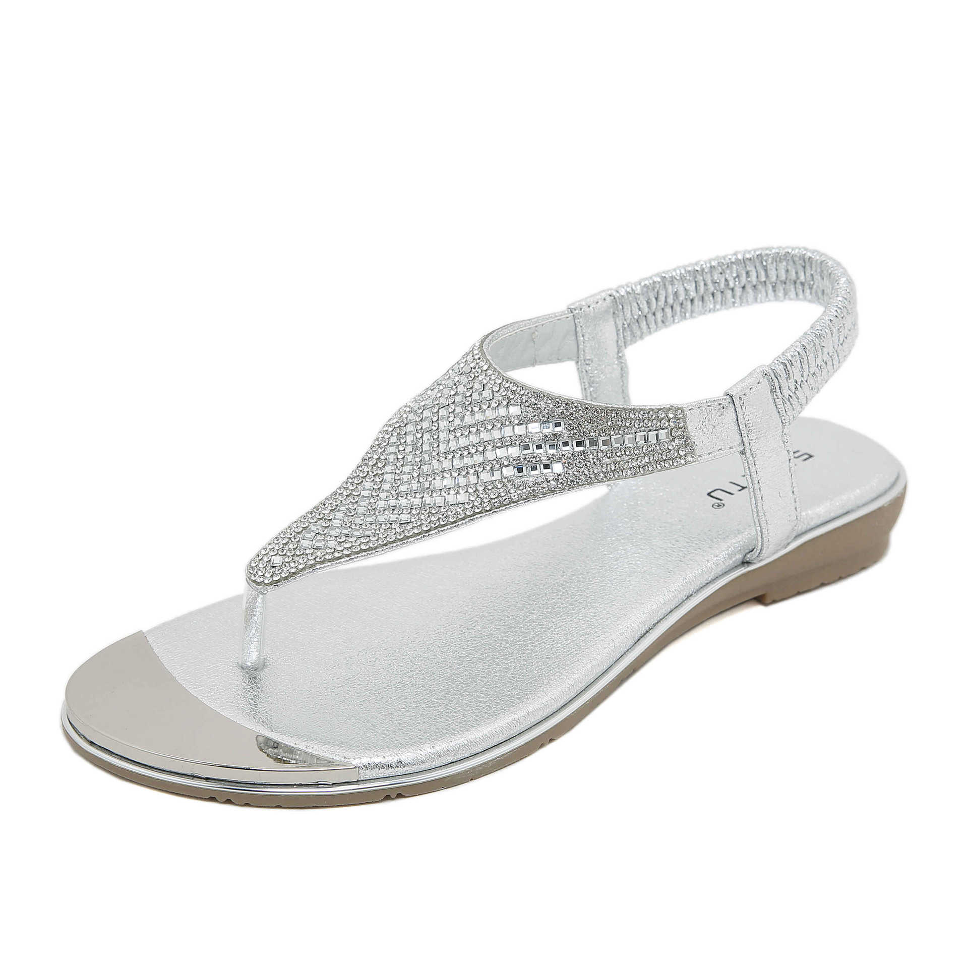 F8370 500K GIÀY DÉP SANDAL NỮ HUITDTU GẮN ĐÁ GIÀY DÉP NỮ G01 SẢN PHẨM MỚI