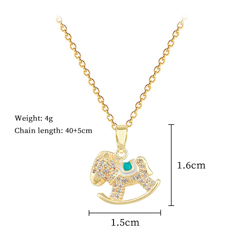 Gorgeous Full Diamond Collarbone Chain Luxury Titanium Steel Necklace_voghion.com