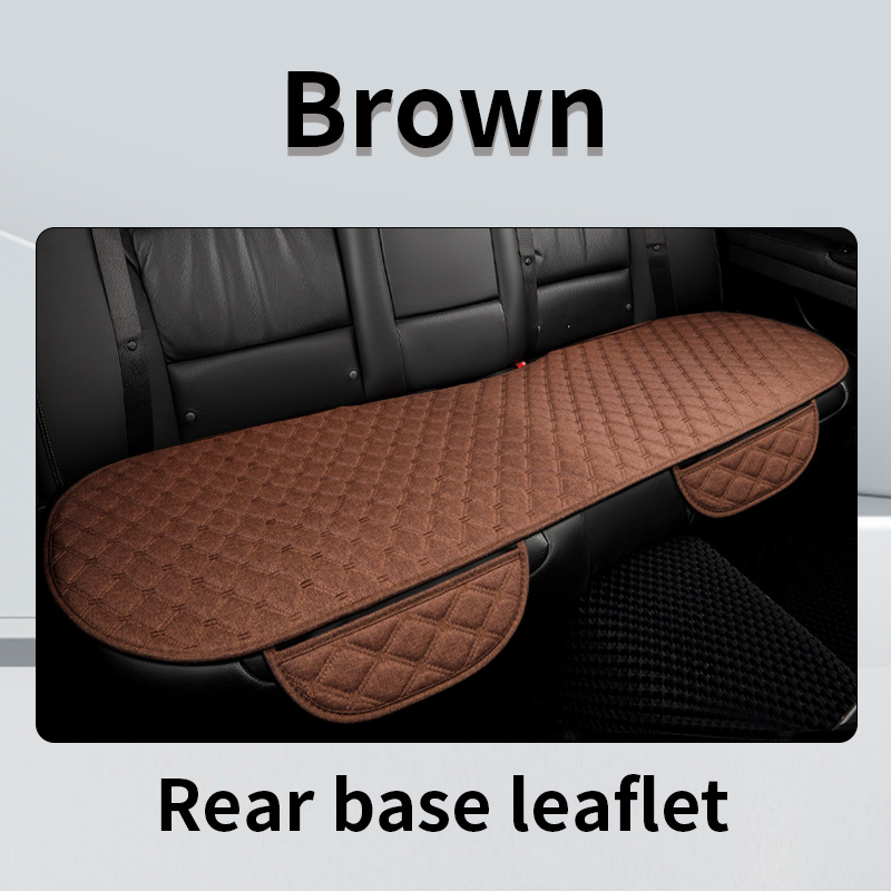 Cojín del asiento del coche cuatro estaciones universal de cinco asientos de lino de tres piezas cubierta del asiento del coche comercio exterior estilo de venta caliente