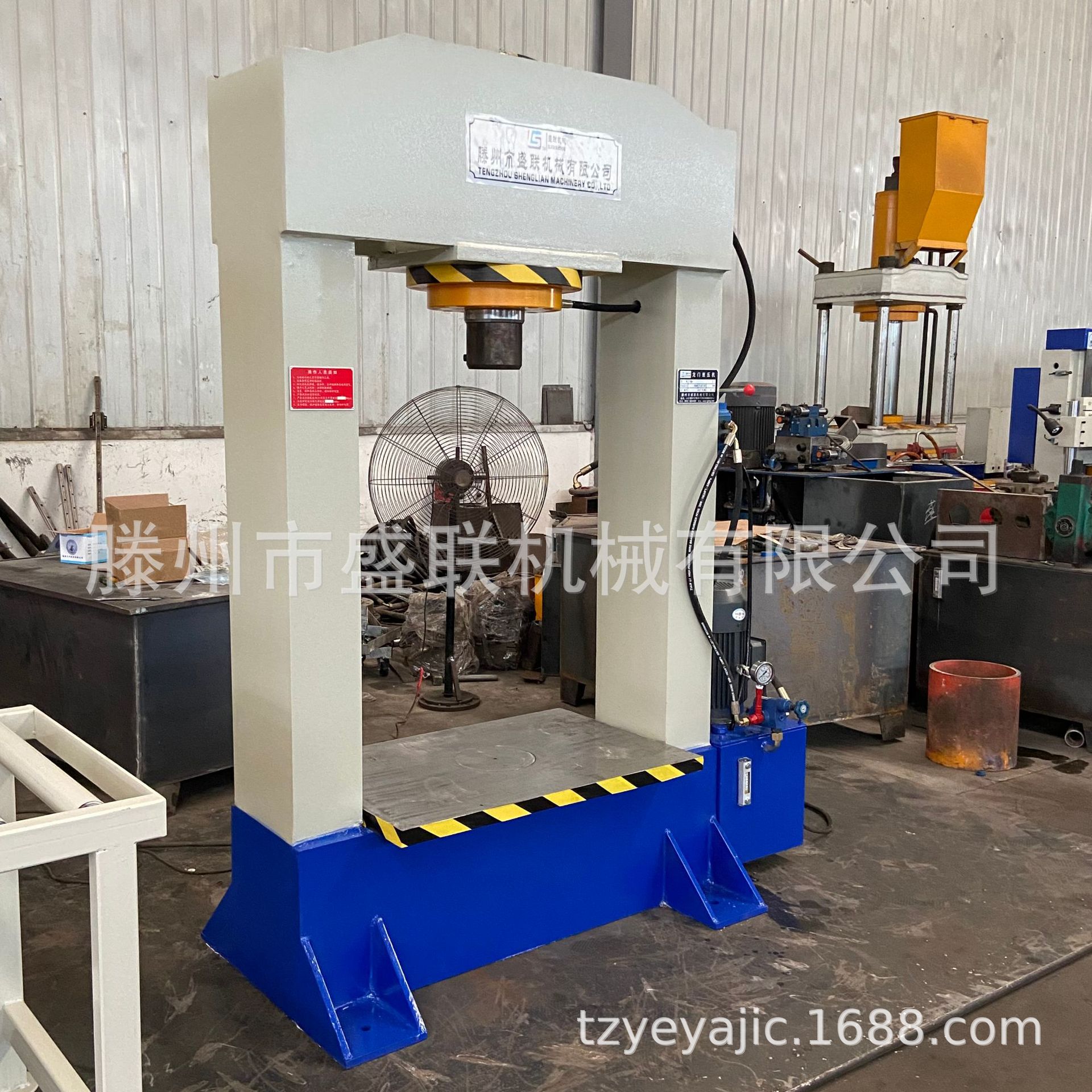 100吨150吨龙门液压机 四轮一带龙门压力机 滕州盛联机械支持定制