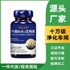 原料葉酸B6 B12ビオチン0.5*80錠、卸売・代発送・工場直販可能