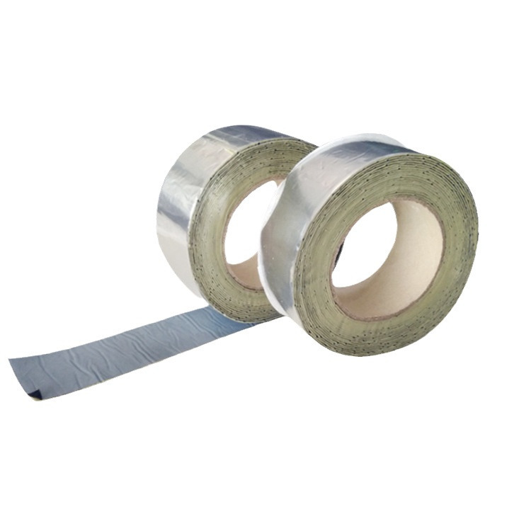 Cinta impermeable de butilo dedicada transfronteriza autoadhesiva material en espiral de butilo color acero bungalow techo impermeable cinta de sellado de reparación de fugas