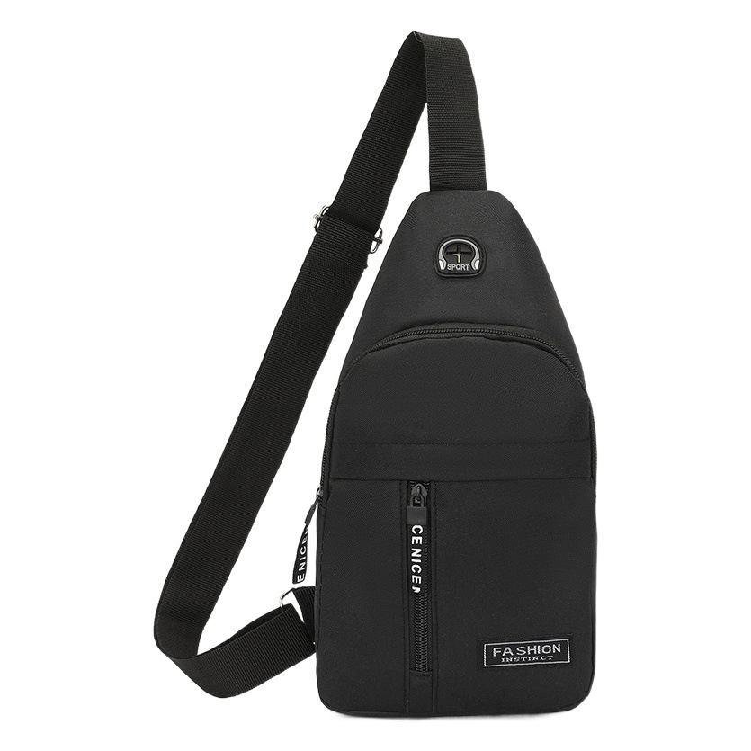Chest Bag Men's waist bag wholesale casual all-match outdoor sports shoulder messenger bag fashion Korean fashion Men's bag wholesale