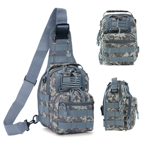 Wholesale 511 military bag military camouflage Oxford cloth cross-body shoulder bag men's crossbody bag sports outdoor tactical chest bag