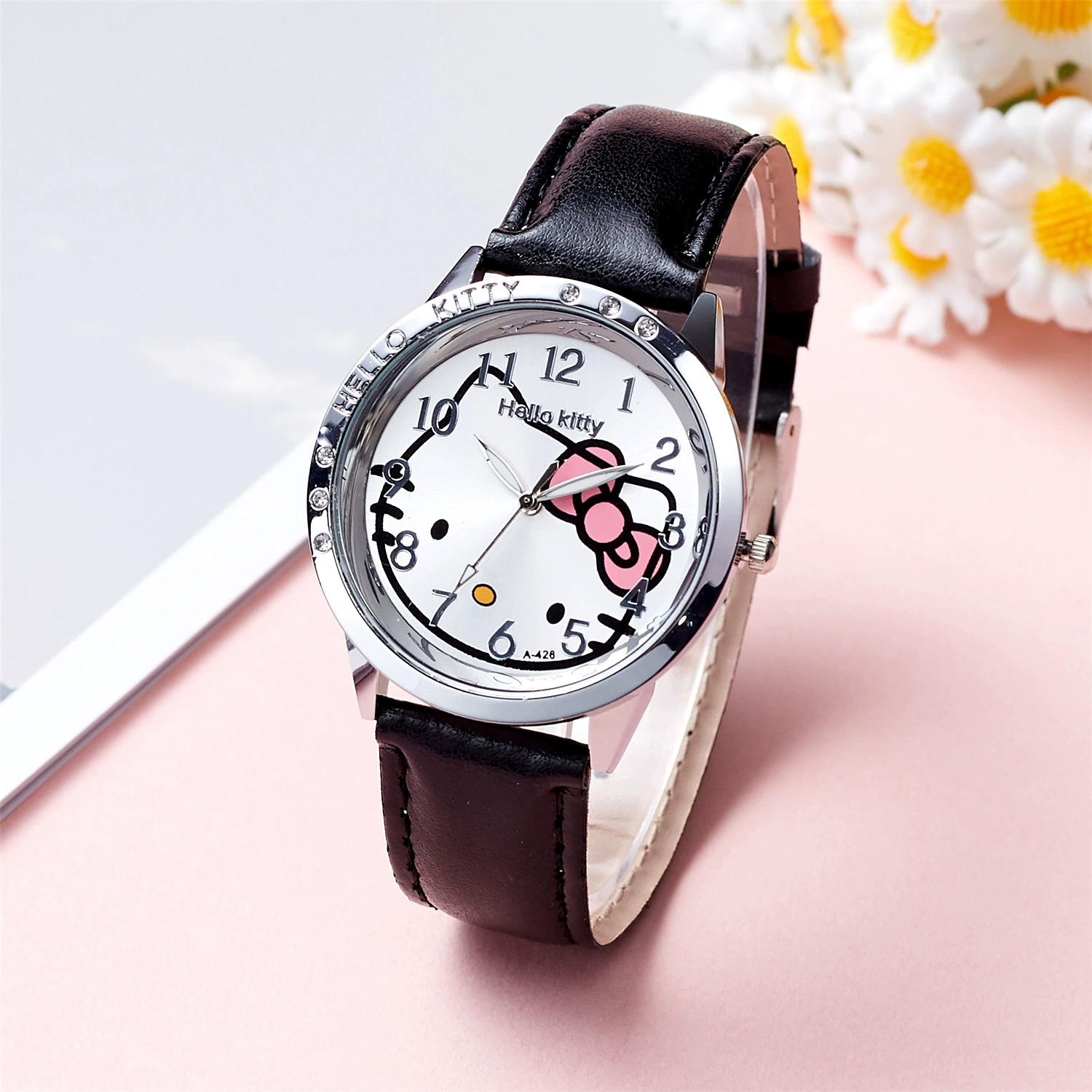 Hello kitty, cute watch, light luxury style, Birthday gift
