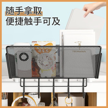 大学生宿舍床头置物架寝室女开学上下铺床边挂篮收纳盒子批发零售