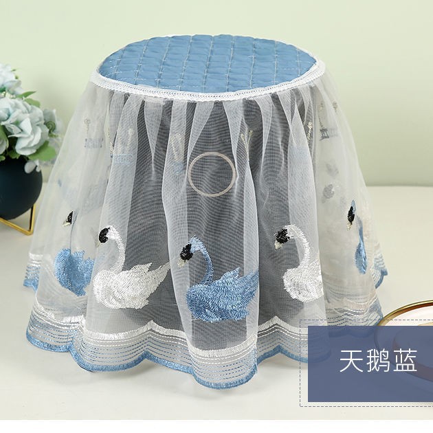 자수 백조--블루