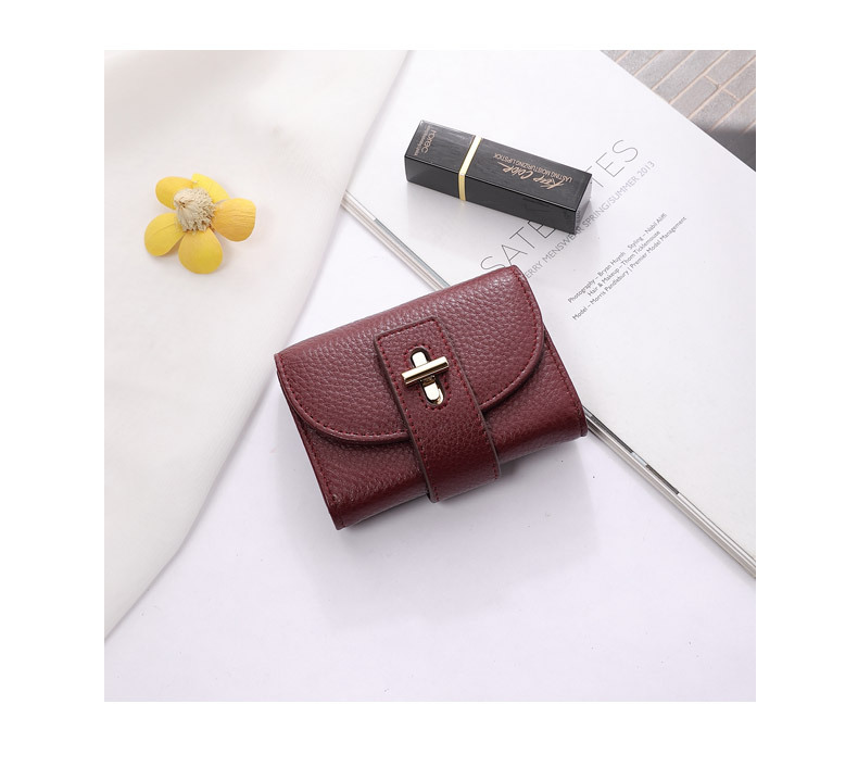 Genuine Leather Wallet For Women Compact Multi-functional Purse_voghion.com