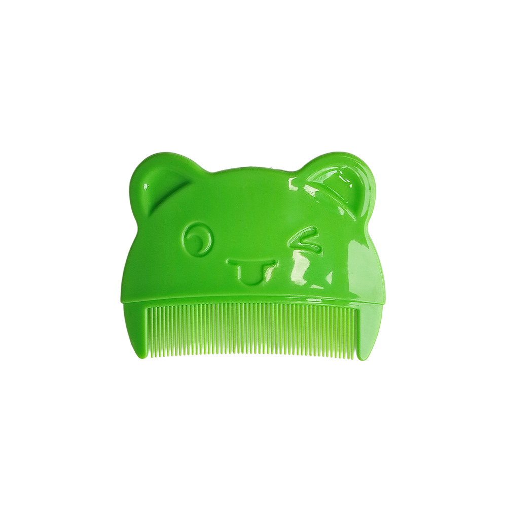 Peine de bebé con forma de dibujos animados Peine para bebés con tinea fetal Peine para niños pequeños Peine para champú Mini peine para recién nacidos