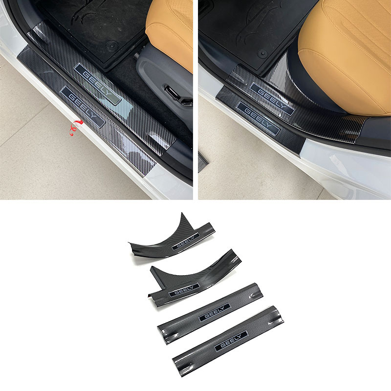 Suitable for Geely Ex5 Em-I Threshold Strip Modification, Welcome Pedal, Trunk Guard, Tailgate Sticker, Starship 7