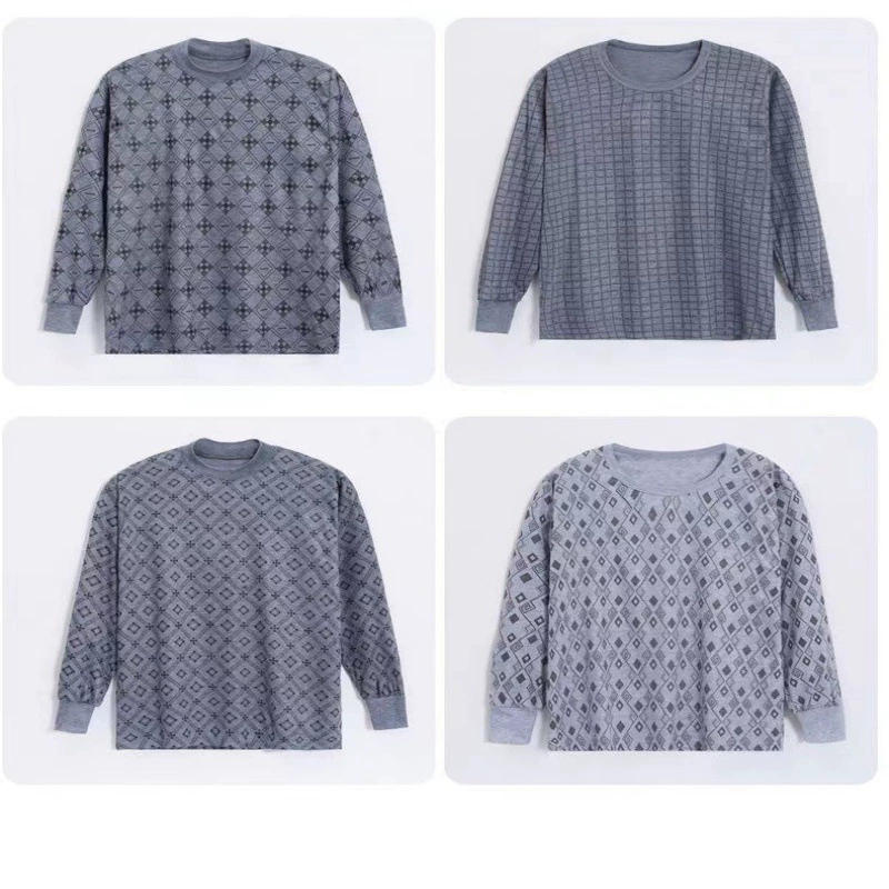 Весенние и осенние мужские осенние костюмы принты рыхлые и толстые