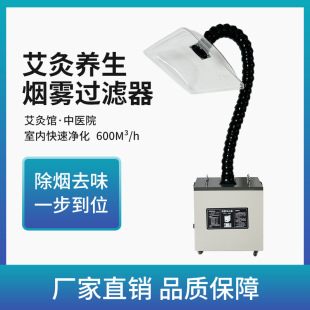 Mobile moxibustion smoke purifier smoking machine health care hall smoking artifact hospital smoke machine small smoke removal