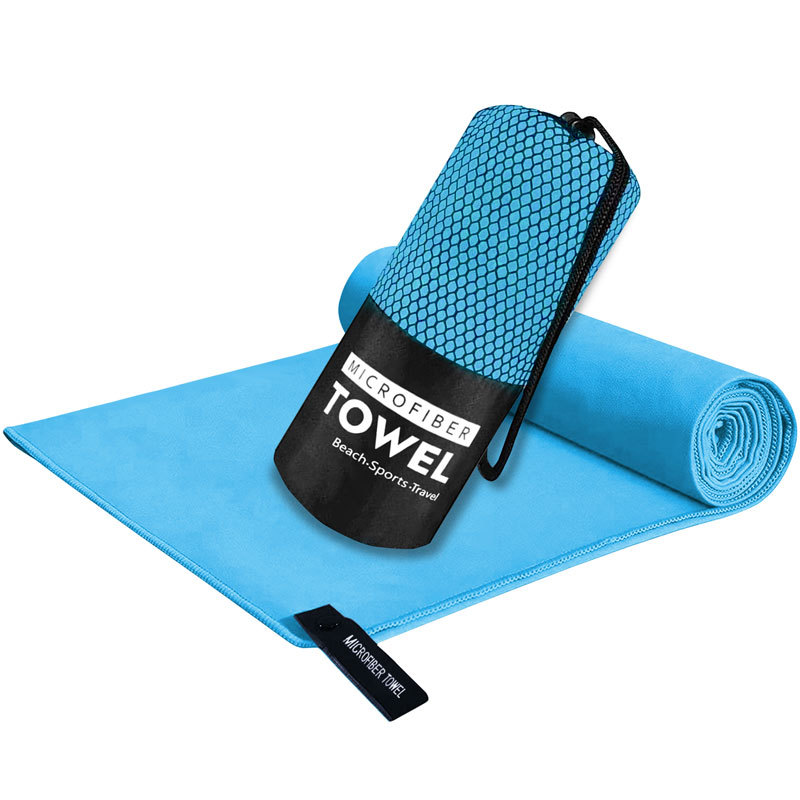 Toalla deportiva de secado rápido de microfibra, absorbente y ligera, ideal para gimnasio y deporte