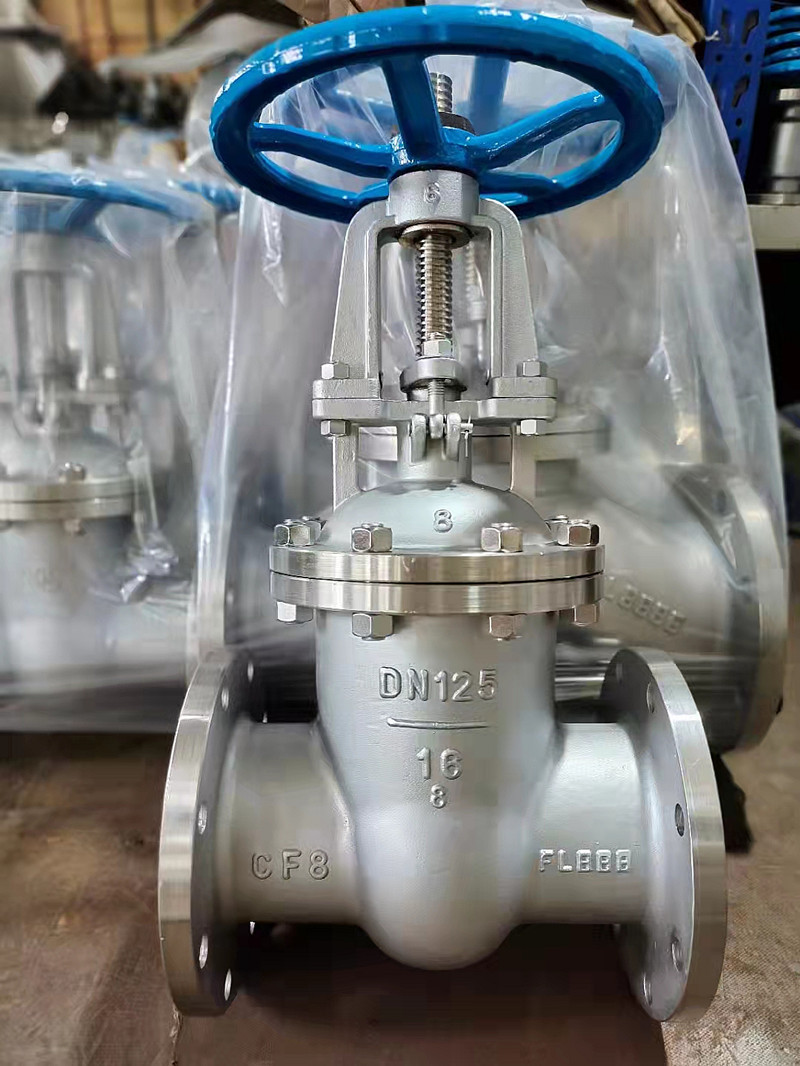 Z41W-10R法兰不锈钢闸阀 CF3M 316L PN1.0MPA重型法兰电厂闸阀