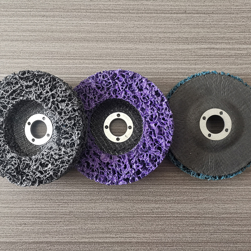 Pintura de eliminación de óxido pieza de molienda de diamante púrpura pieza de molienda de Diamante Negro hoja de coche eliminación de metal pintura eliminación de óxido de metal pulido