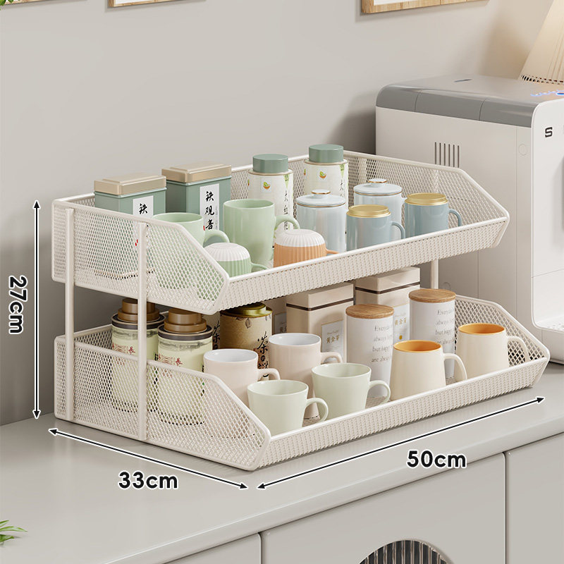 Estante Organizador de Escritorio Multicapa para Escritorio y Cocina