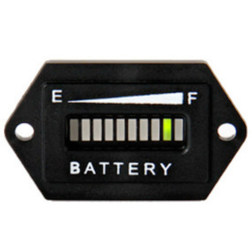 48V AGV电动车、推车、提升机叉车蓄电池10段LED显示仪表电量表