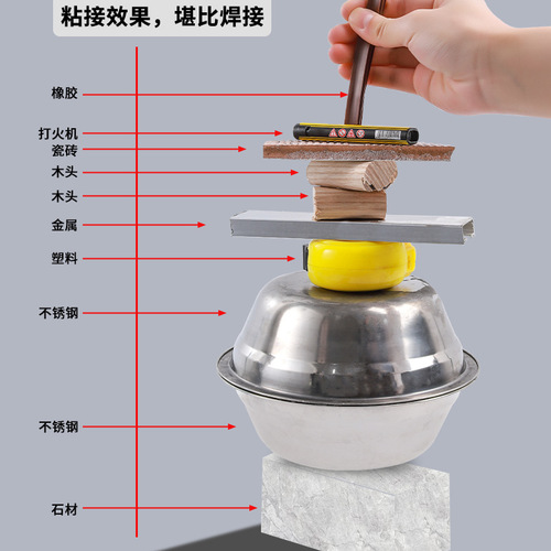Welding glue, powerful universal welding agent, multifunctional glue that sticks firmly to wood, wood, metal and plastic