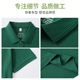 Eco-cotton short-sleeved POLO shirt custom-made work clothes custom-made business lapel corporate cultural shirt advertising shirt