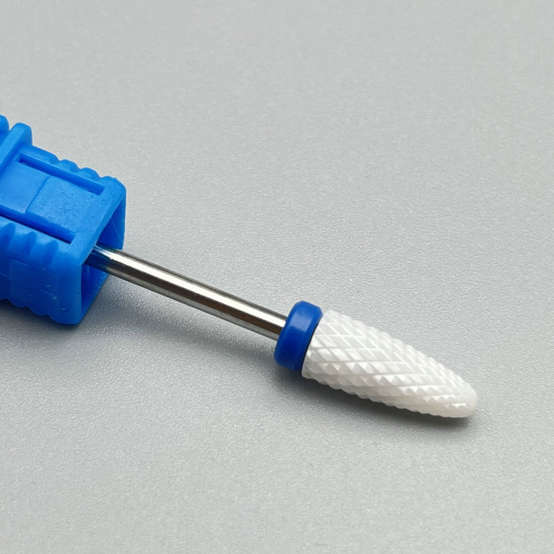 세라믹 콘 헤드 화이트 도자기 바구니 M