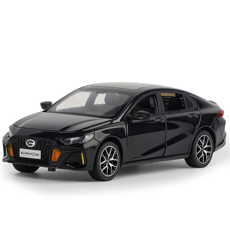 OK modelo de coche de aleación 1:24 Trumpchi Shadow Leopard Back Force con sonido y luz chico juguete modelo de coche decoración colección al por mayor