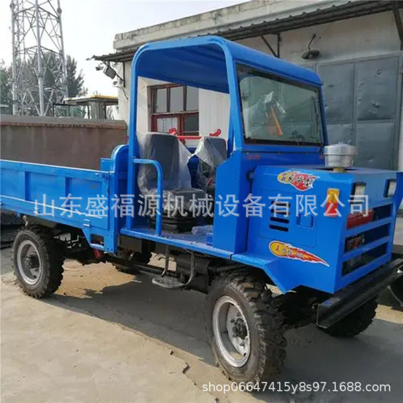 农用拉石头工程四轮六轮四驱车 58马力四缸四不像运输车