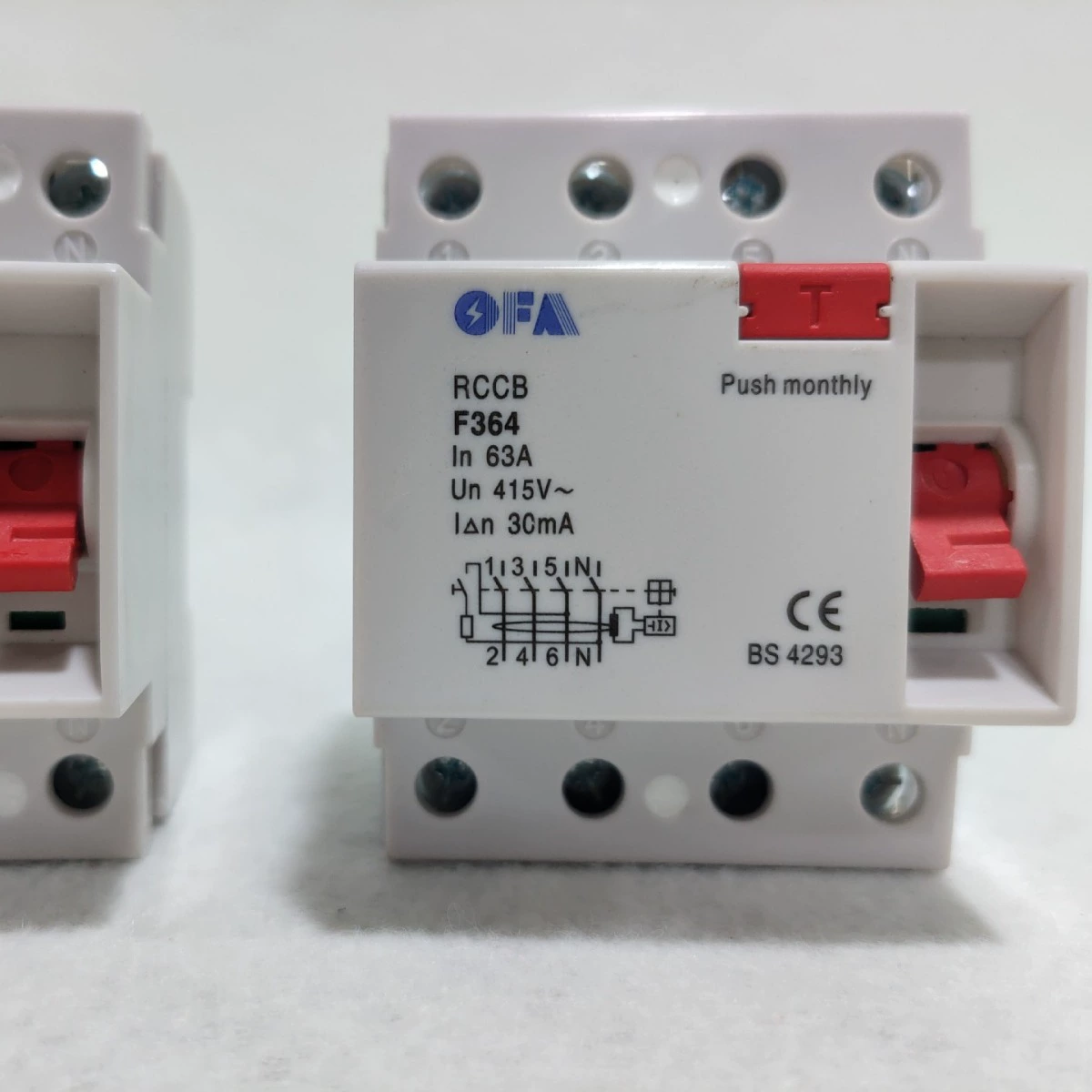 F360 Sika RCCB переключатель утечки 2P4P