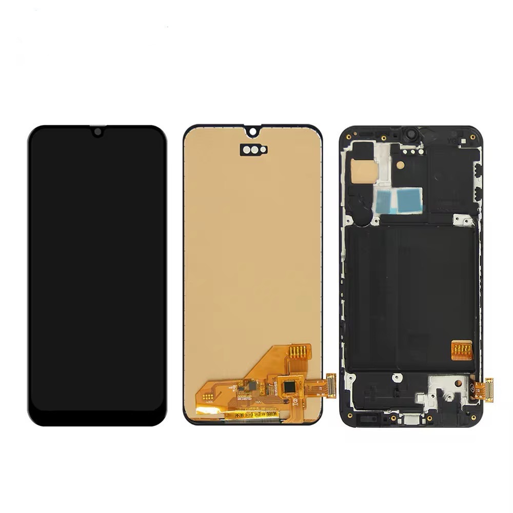 Aplicable a Samsung Galaxy A40 conjunto de pantalla de teléfono móvil A405 conjunto de pantalla LCD con marco LCD