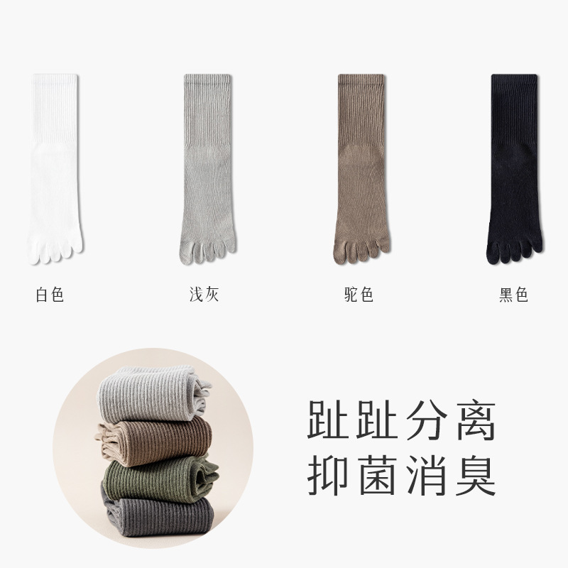YBZ4 더블팩 [조합 1] 블랙 + 카멜 + 라이트 그레이 + 화이트