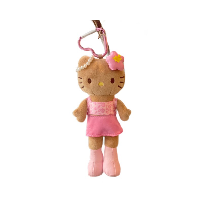 黑皮长腿小香风包包毛绒小挂件hellokitty书包猫咪挂饰KT公仔批发|undefined