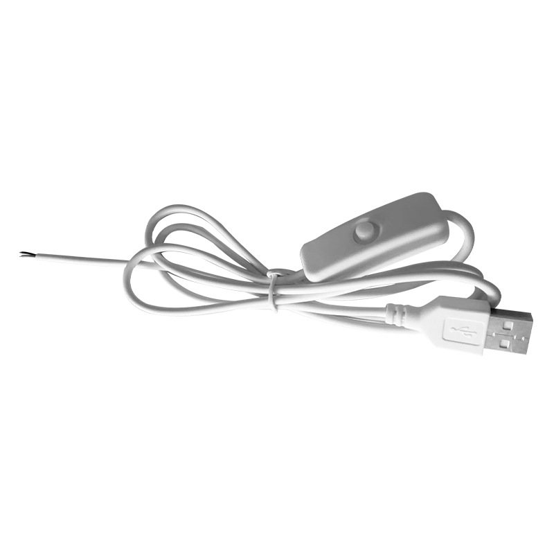 Cable de interruptor USB 501 lámpara de escritorio lámpara genial LED sol no se pone cable de alimentación enchufe de cable de lámpara de escritorio
