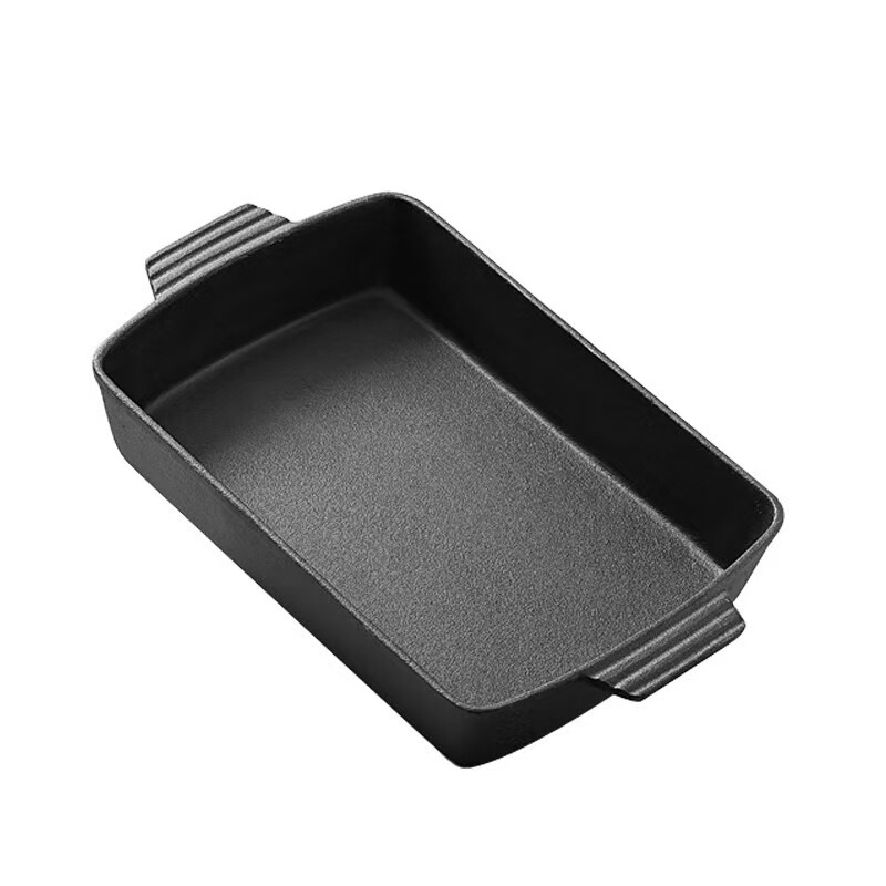Cast Iron Pan Uncoated Grilled Fish Frying Pan Steak Grilled Meat Grilling Pan Grilled Fish Pan Restaurant Commercial Restaurant