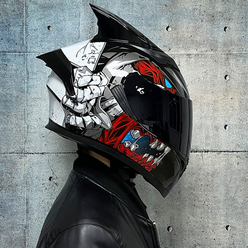 백광마법차거울+검은꼬리+뿔